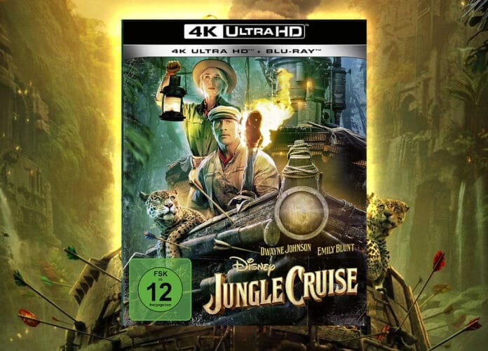 Dwayne Johnson fühlt sich wohl im Dschungel: Jungle Cruise jetzt auf 4K Blu-ray!