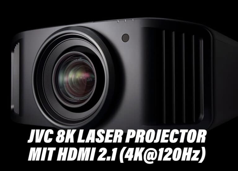 JVC: Neue 8K-Laser-Projektoren mit HDMI 2.1, HDR10+, 4K@120Hz uvm.