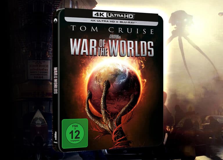 Limitiertes 4K Blu-ray-Steelbook von „Krieg der Welten“ jetzt vorbestellbar!