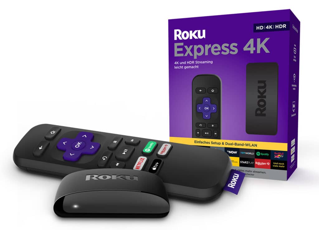 Roku Express 4K: Gleiches Format - vierfache Auflösung