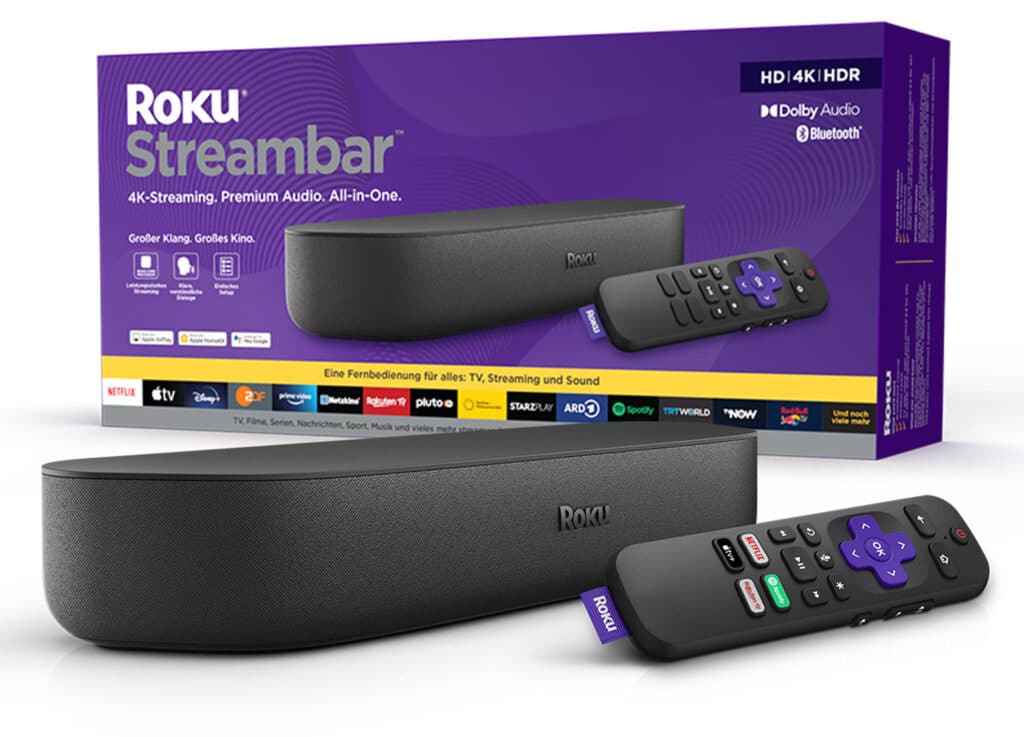 Roku Streambar: Wem ein gutes Bild allein nicht genügt