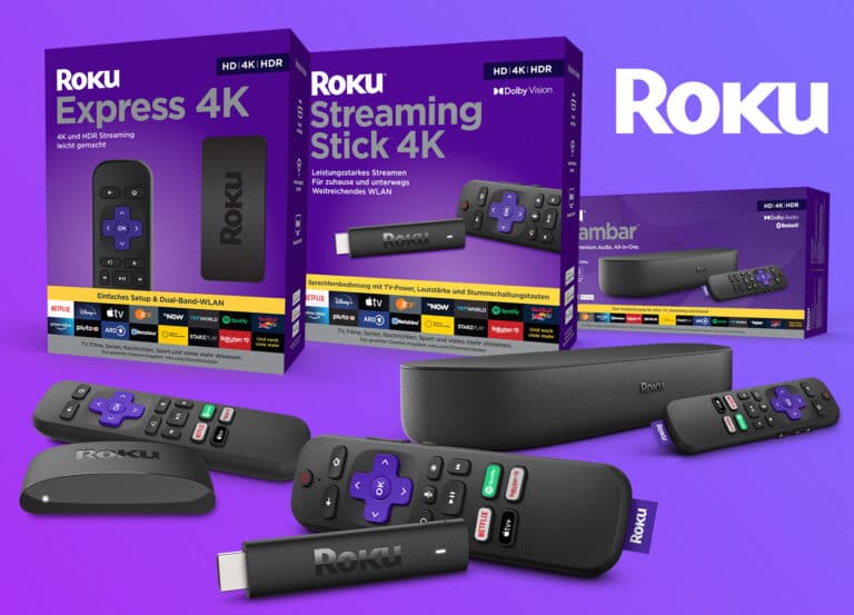 Verkaufsstart der Roku HD & 4K Streaming-Player ab 29.99 Euro