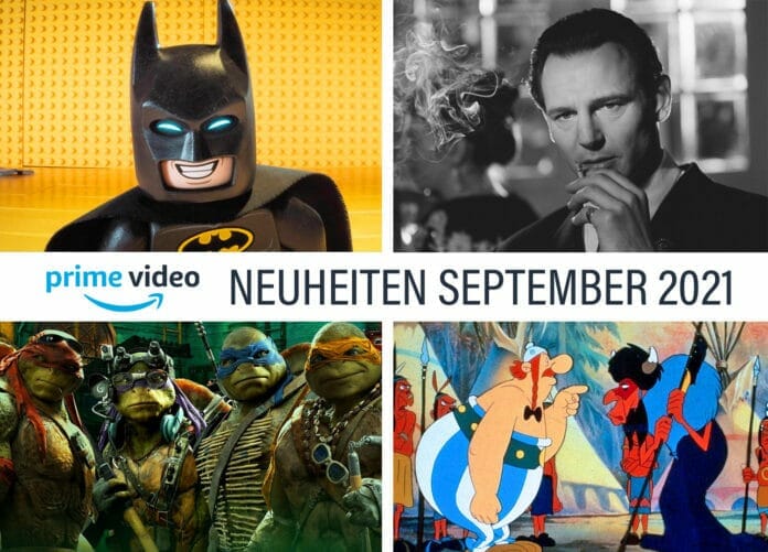 Neuheiten im September 2021 auf Amazon Prime Video