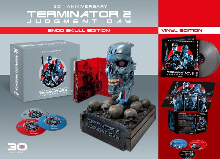 Terminator 2 als limitierte „Endo Skull“ und „Vinyl-Edition“ im Arthaus-Shop