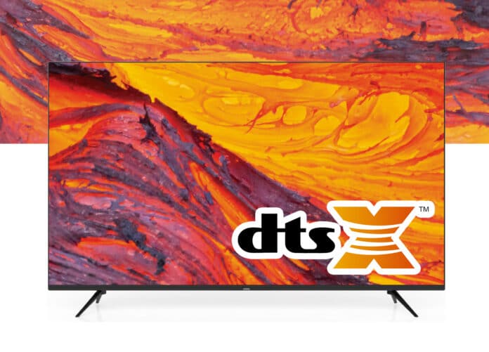 Vestel kann seine TVs mit DTS:X ausstatten.