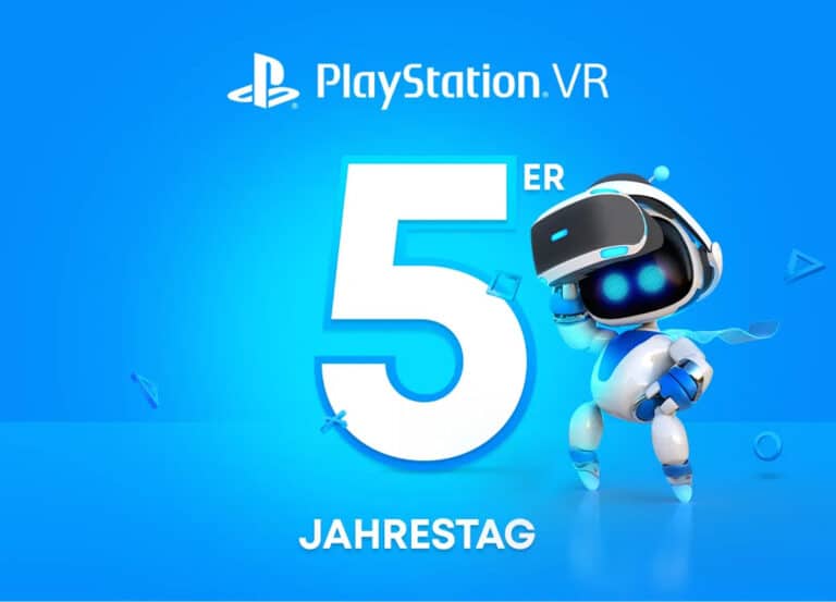 Sony feiert 5 Jahre Sony PlayStation VR mit kostenlosen VR-Spielen!