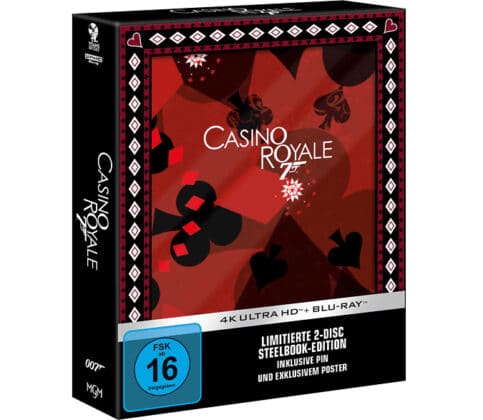 Limitierte Titans of Cult Steelbook-Edition von "James Bond: Casino Royale"