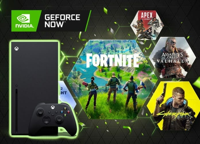 Geforce Now Game-Streaming ist jetzt auch über die Xbox Series X / S möglich!
