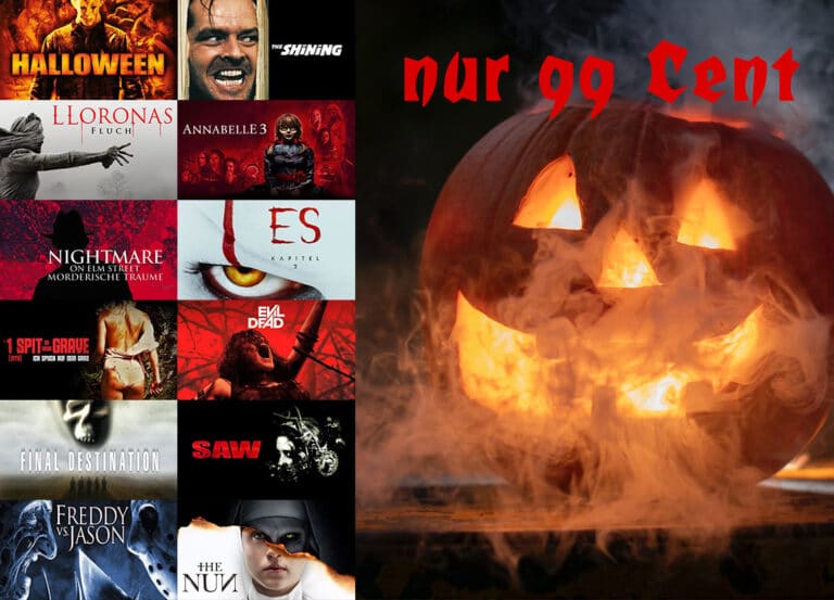 Horrorfilme und Thriller für nur 99 Cent leihen zu Halloween (Prime Deals)