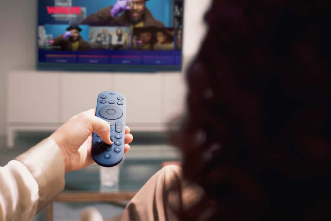 Die Sky Sprachfernbedienung darf nat&uuml;rlich nicht fehlen