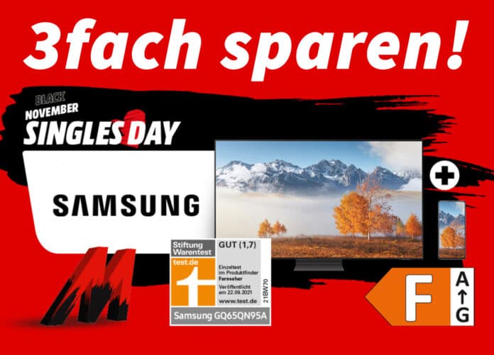 3-fach sparen und sich einen Samsung Smart TV zum Bestpreis + Zugabe sichern!