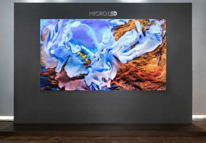 MicroLED Fernseher gibt es 2022 wohl erst ab 89 Zoll Diagonale, zum teuren Preis!