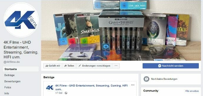 In Kontakt bleiben via Facebook!