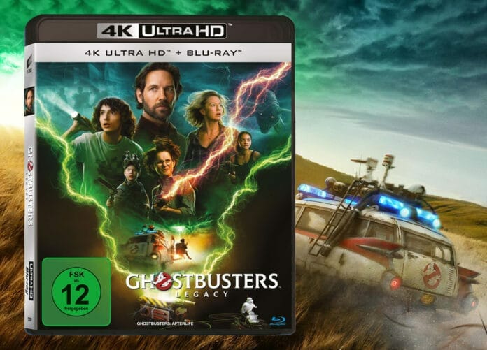 Ghostbusters Legacy (Afterlifte) erscheint am 18.05.2022 auf 4K Blu-ray