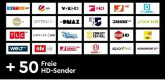 HD+ IP bietet Live TV Streaming via Internet, auch für Kabel und Antennen-Haushalte