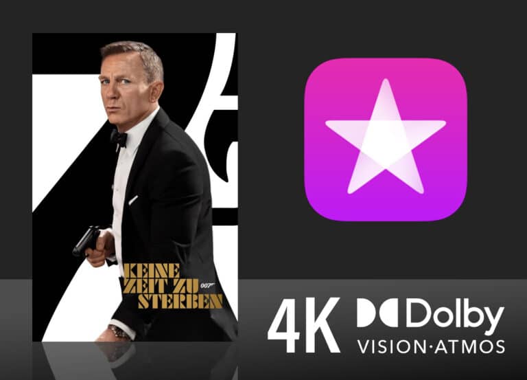 James Bond: Keine Zeit zu sterben jetzt auf iTunes vorbestellen (4K, Dolby Vision & Atmos)