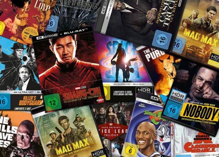 4K Blu-ray Neuheiten im November 2021 (Übersicht)