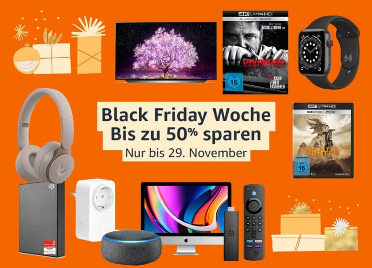Amazon Black Friday Woche Tag 3: OLED-Preiskracher, Echo Dot, Beats Kopfhörer uvm.