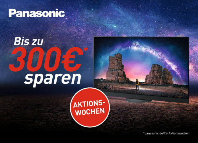 Panasonic verlängert seine Cashback-Aktion auf TV-Geräte.