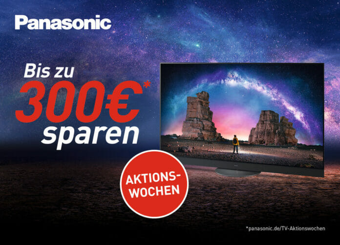 Panasonic verlängert seine Cashback-Aktion auf TV-Geräte.