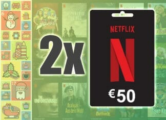 Gewinne einen von zwei 50 Euro Netflix-Guthaben-Codes!