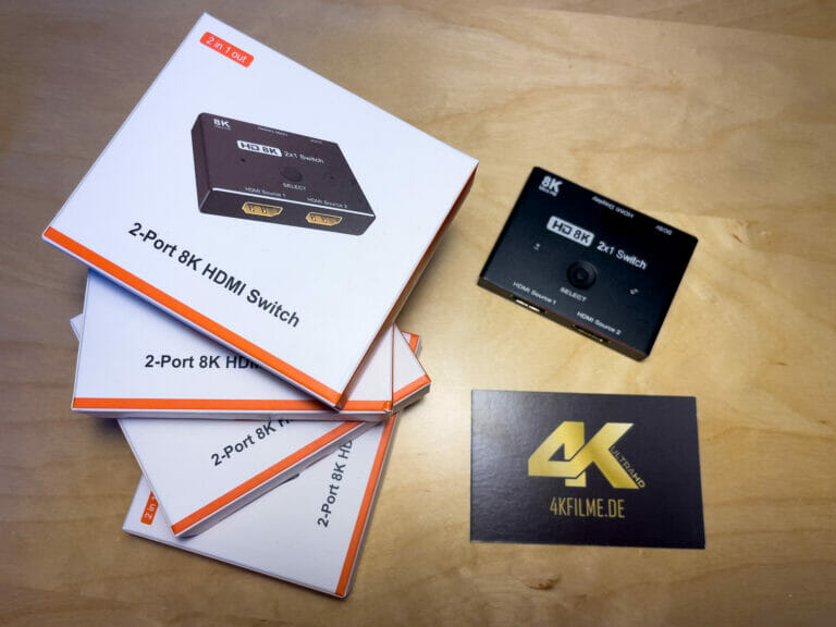 Für 4Kfilme.de-Leser: HDMI 2.1-Switch jetzt für nur 20 Euro (plus Versand)!