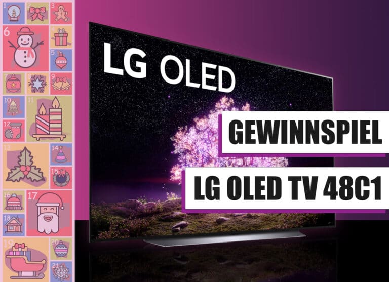 Gewinnspiel: LG 2021 4K OLED Fernseher mit 48 Zoll im Wert von 1.649 Euro!