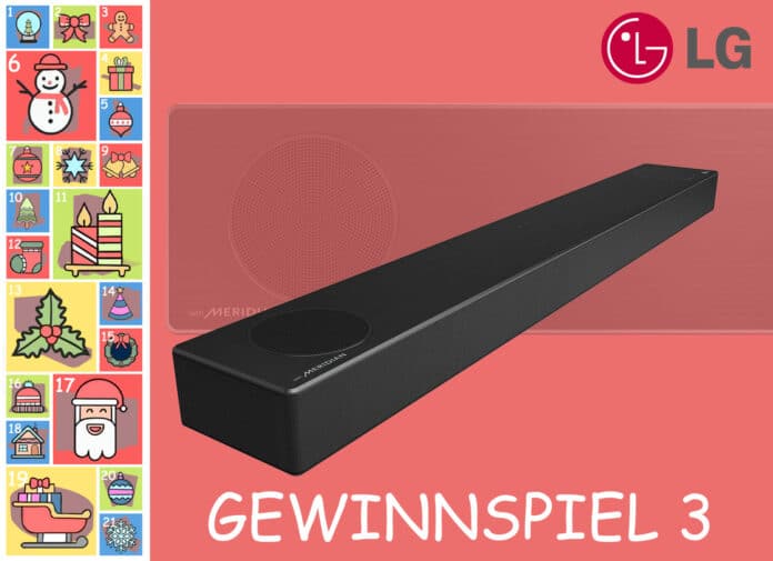 LG DSN7CY Dolby Atmos Soundbar im Gewinnspiel!