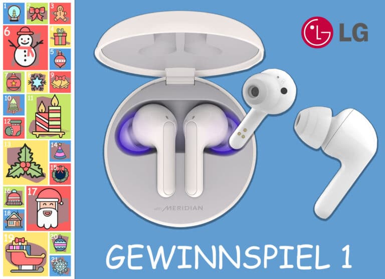 Gewinnspiel: 1x LG Tone Free FN6 In-Ear-Kopfhörer mit UVnano