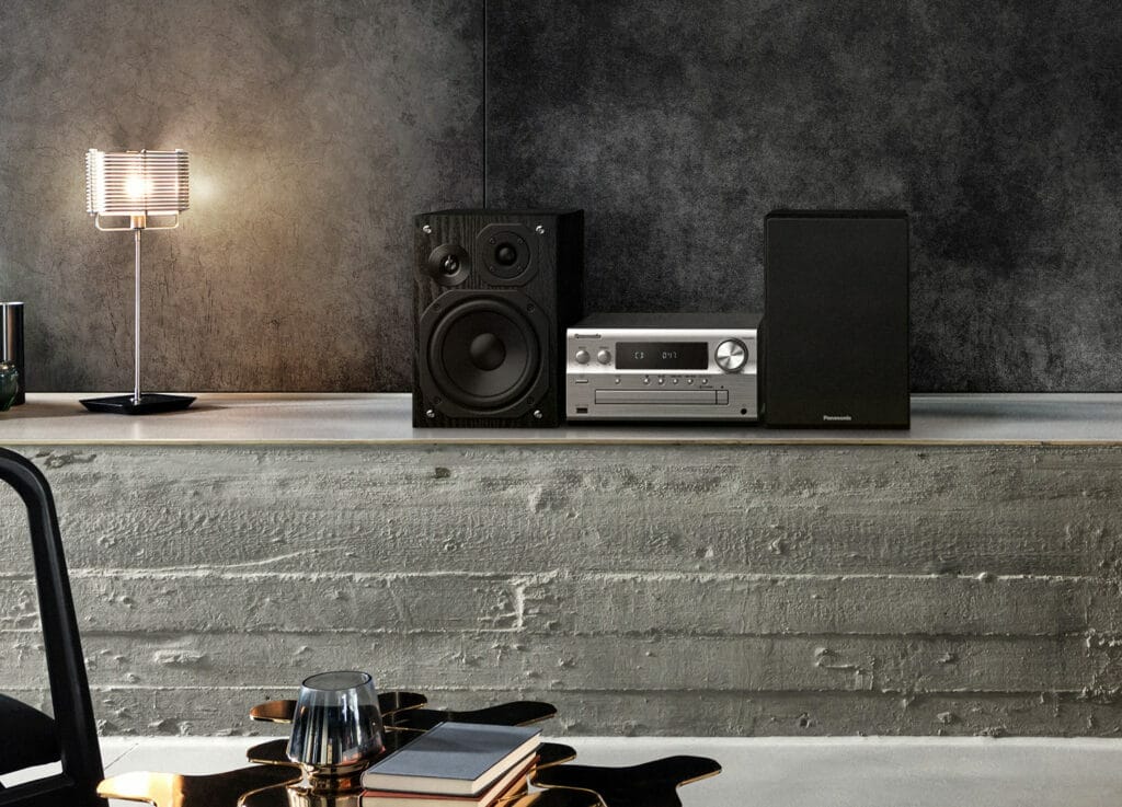 Schicke HiFi-Anlage: Panasonic SC-PMX802