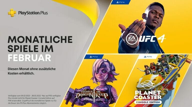 PlayStation Plus & Xbox Games with Gold: Die neuen Gratis-Spiele im Februar 2022