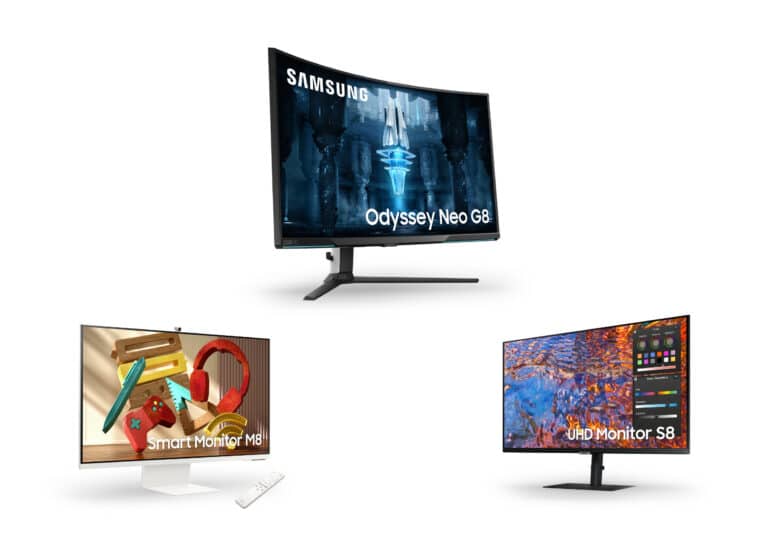 Samsung auf der CES 2022 mit drei neuen 4K-Monitoren