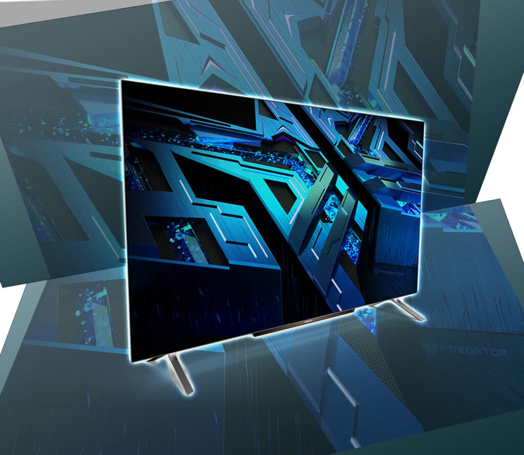 Acer Predator CG48 4K OLED Gaming-Monitor mit 138Hz