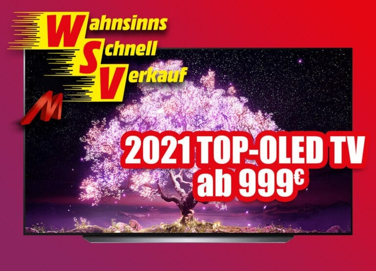 C1 4K OLED: Vorjahres Topmodell von LG ab 999 Euro sichern!