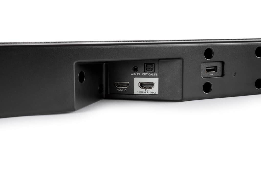 Anschl&uuml;sse auf der R&uuml;ckseite inkl. HDMI und eARC der DHT-S517