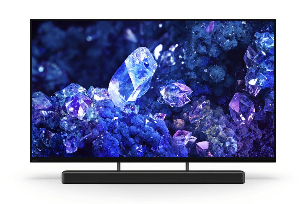 Erhöhte Stanfußposition A90K 4K OLED TV Sony