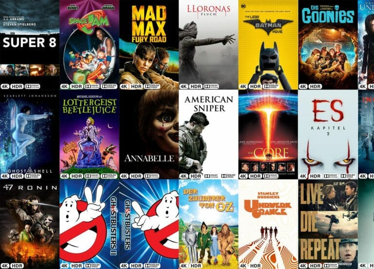 Ghostbusters, Goonies & Ghost in the Shell ab 3.99 Euro auf iTunes!