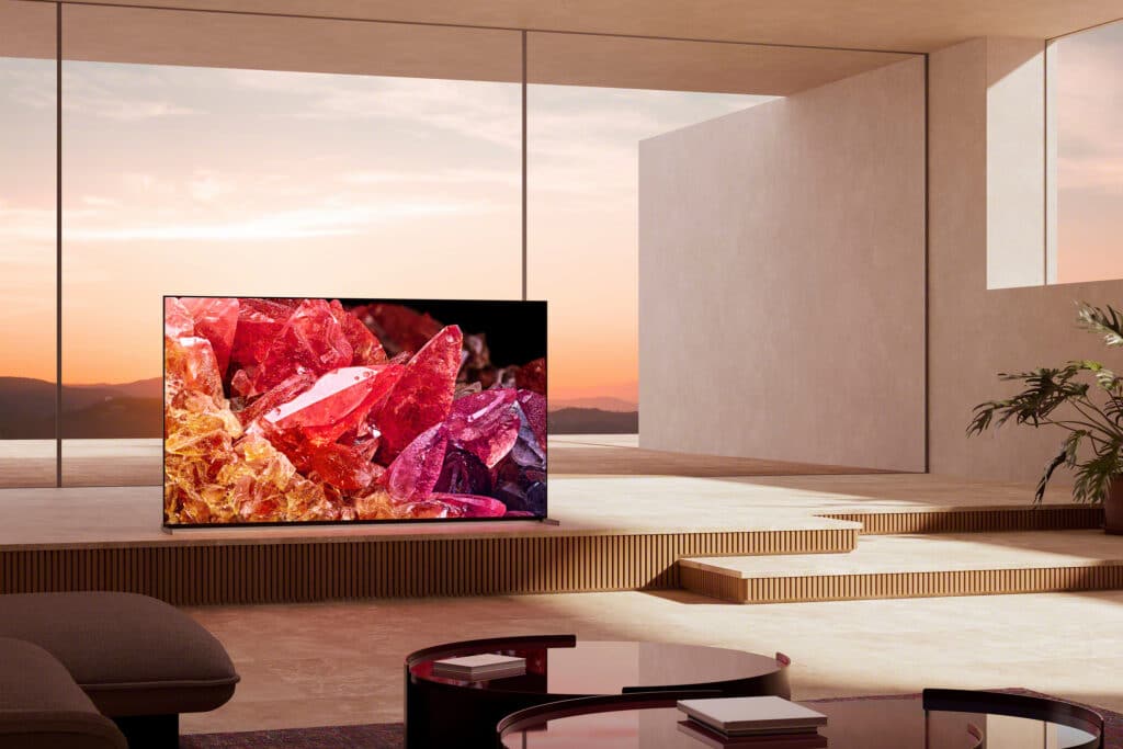 Lifestyle-Bild 4K Mini LED TV X95K von Sony