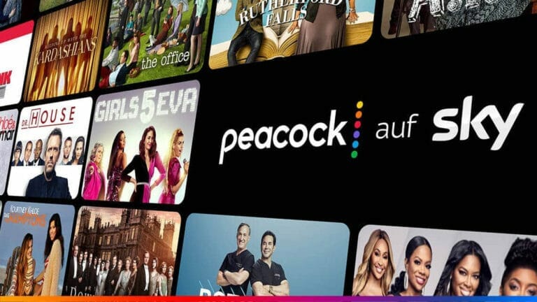 Peacock Streaming (Universal) startet auf Sky!