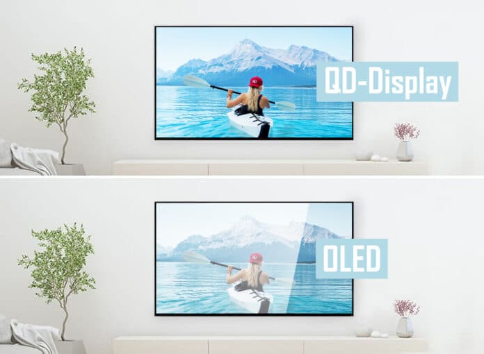 QD OLED Anti-Reflexions-Beschichtung