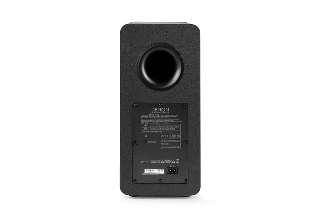 R&uuml;ckseite Subwoofer