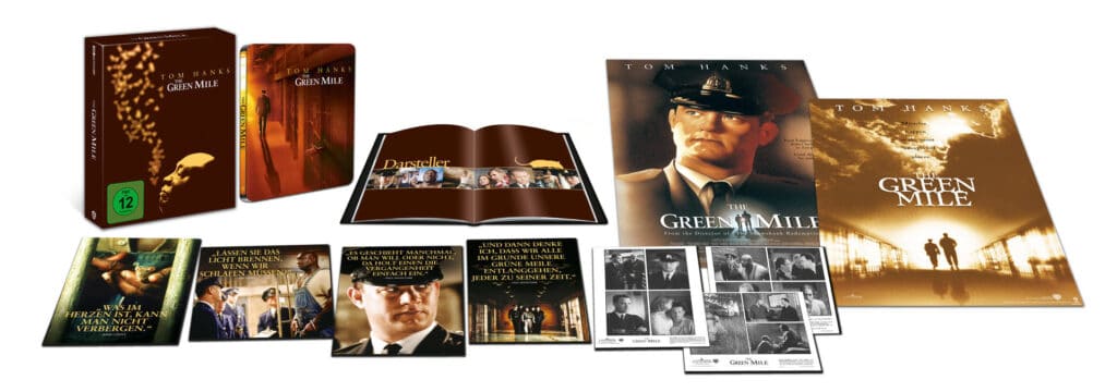 The Green Mile: Der komplette Inhalt der limitierten Collectors Edition inkl. Steelbook