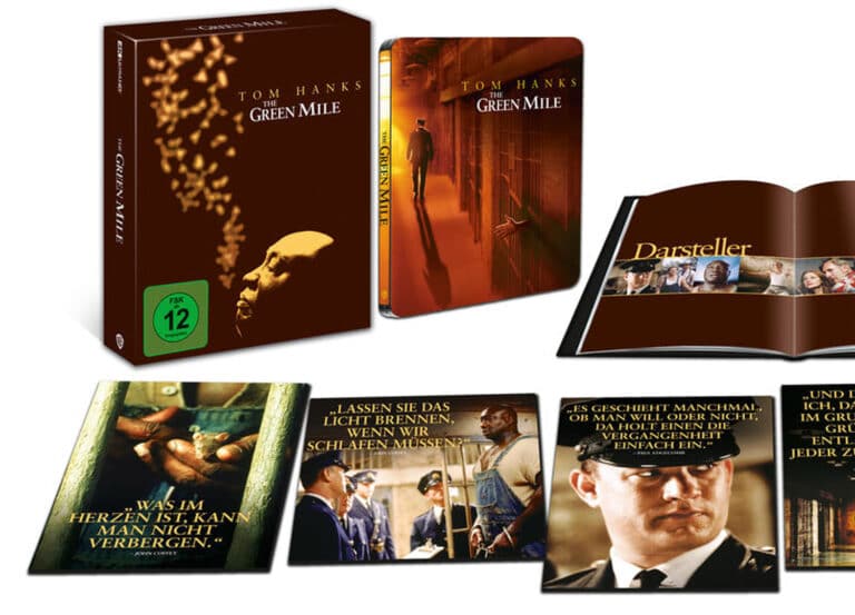 Meisterwerk „The Green Mile“ als limitiertes 4K Blu-ray Steelbook vorbestellen! (UPDATE)
