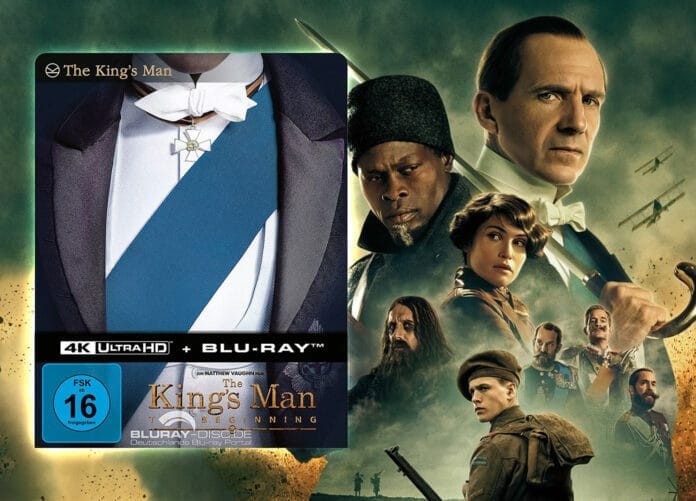 The Kings Man - The Beginning erscheint auf 4K Blu-ray im limitierten Steelbook