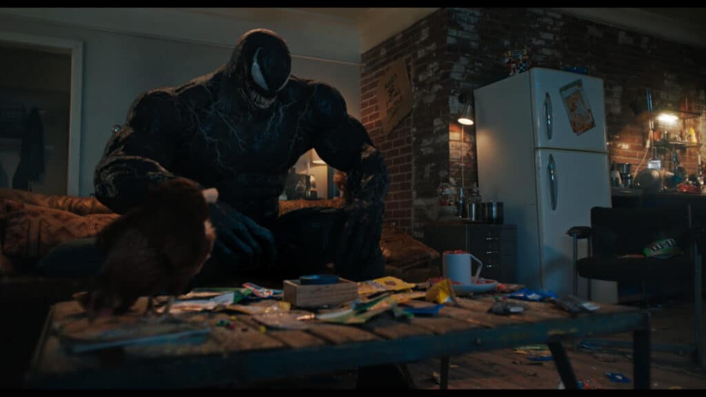 "VENOM RÄUM ENDLICH DEIN ZIMMER AUF!" 4K Screenshot der Ultra HD Blu-ray