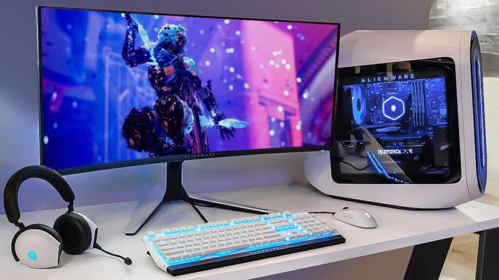 Alienware hat einen QD-OLED-Monitor mit 34 Zoll vorgestellt.