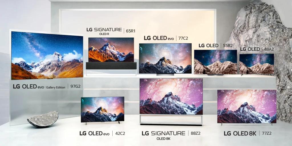 LG ist mit seinen OLED-TVs 2021 auf Erfolgskurs geblieben.