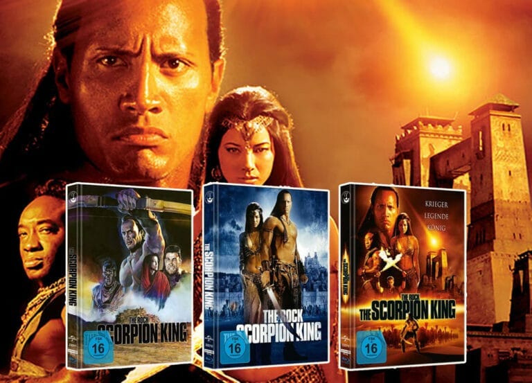 „The Scorpion King“ jetzt als limitiertes 4K Blu-ray Steelbook vorbestellbar!