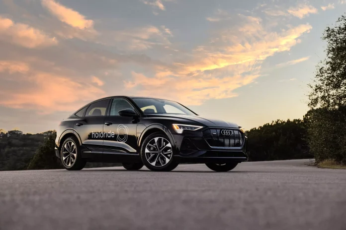 Audi und holoride holen die Virtual Reality ins Auto.