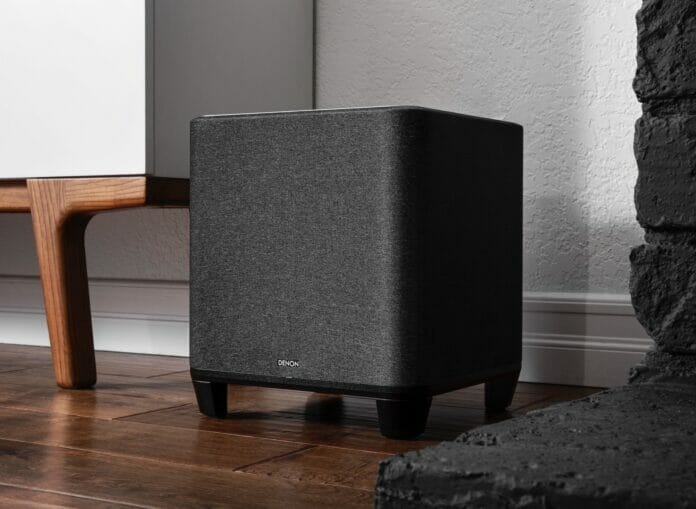 Der neue Denon Home Subwoofer ist für Multiroom-Aufbauten gedacht.